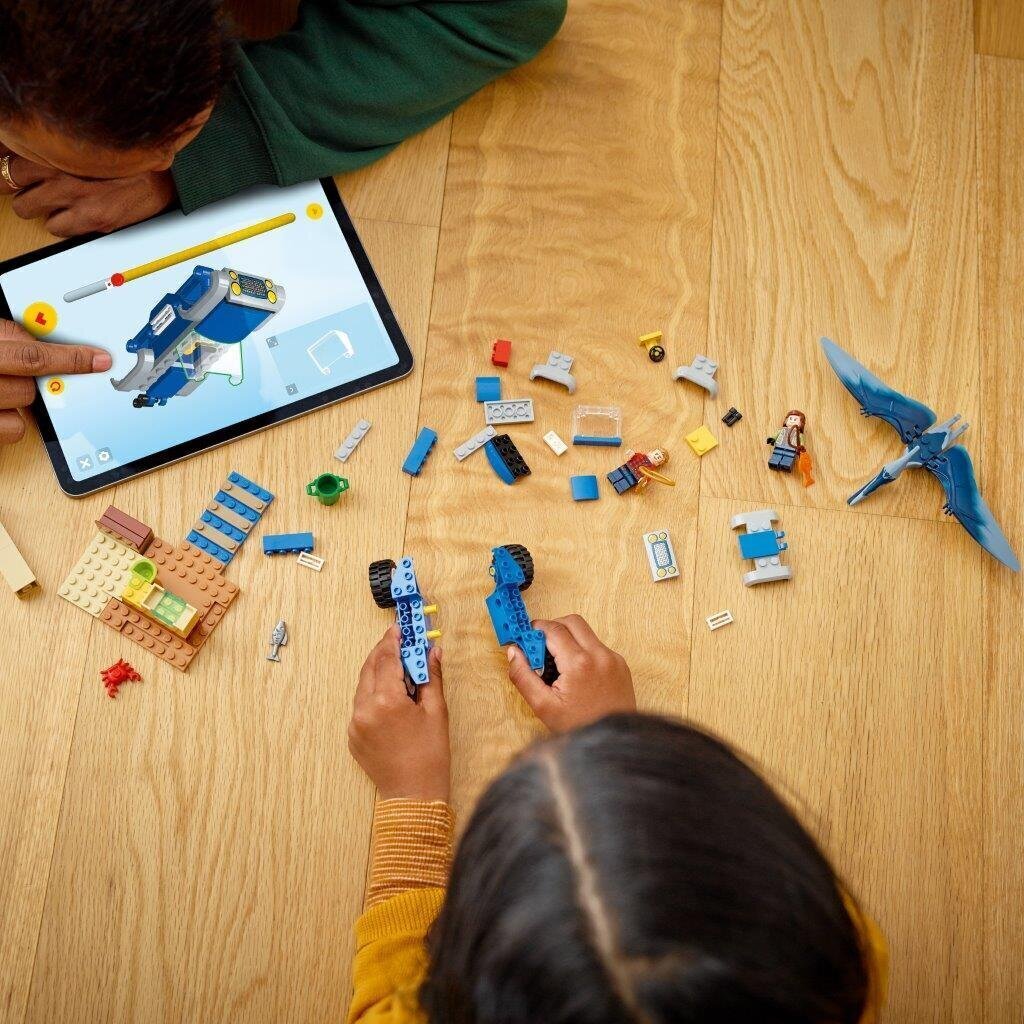 76943 LEGO® Jurassic World Pteranodoni püünis hind ja info | Klotsid ja konstruktorid | kaup24.ee