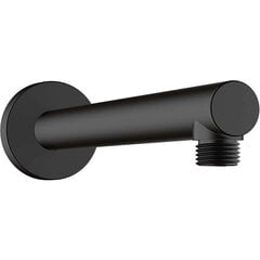 Держатель головки для душа Hansgrohe Vernis Blend, черный матовый, 27809670 цена и информация | Аксессуары для душа, смесителей | kaup24.ee