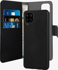 Чехол Puro для Samsung Galaxy A12, черный цена и информация | Чехлы для телефонов | kaup24.ee