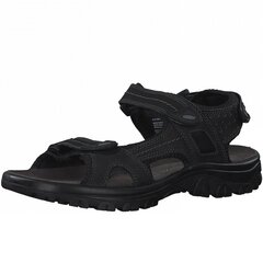 Meeste sandaalid Marco Tozzi 18400098221, must hind ja info | Meeste plätud, sussid | kaup24.ee