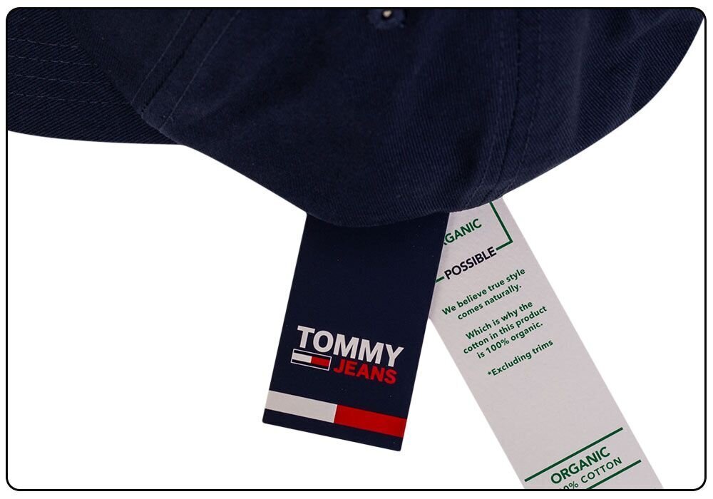 Pesapallimüts Tommy Hilfiger TJM HERITAGE CAP, tumesinine, AM0AM07531 C87 37939 цена и информация | Meeste sallid, mütsid ja kindad | kaup24.ee