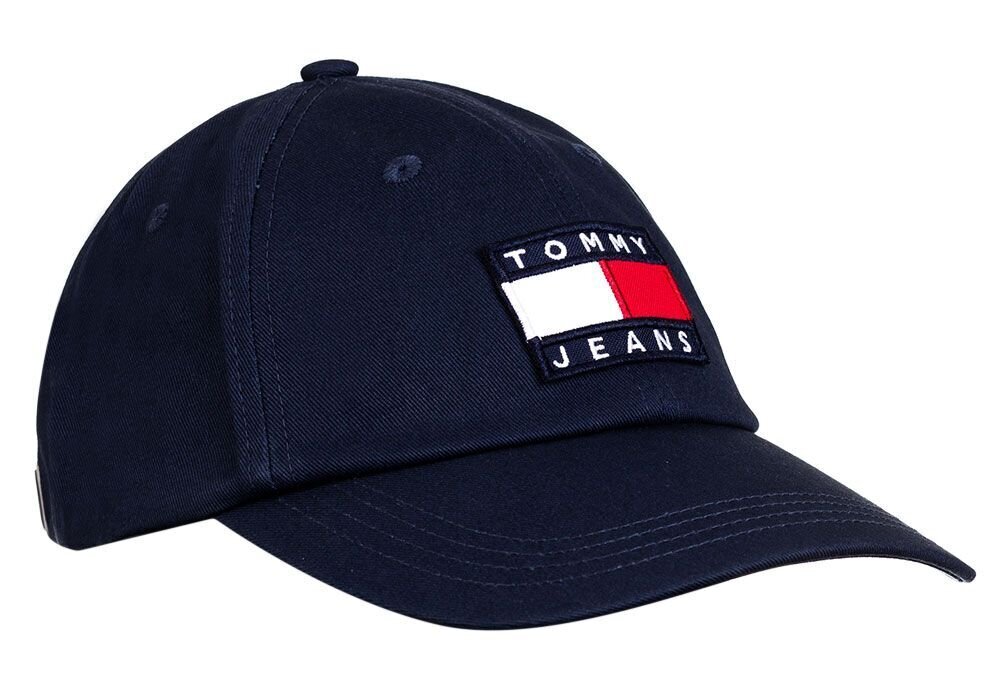 Pesapallimüts Tommy Hilfiger TJM HERITAGE CAP, tumesinine, AM0AM07531 C87 37939 цена и информация | Meeste sallid, mütsid ja kindad | kaup24.ee