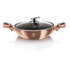 GRANIIIT WOK FRUIT 30cm BERLINGER HAUS BH-7100 ROSE GOLD цена и информация | Potid ja kiirkeedupotid | kaup24.ee