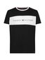 TOMMY HILFIGER meeste T-särk T-SHIRT CN SS TEE LOGO FLAG, must UM0UM01170 DYE 42432 цена и информация | Meeste T-särgid | kaup24.ee