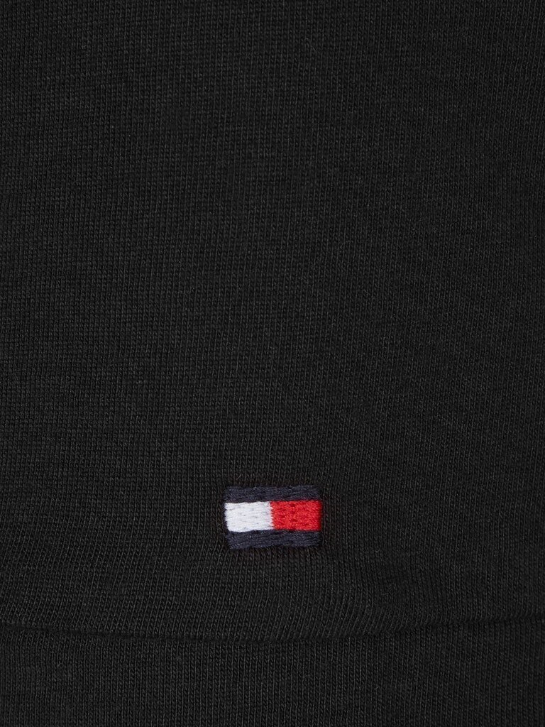 TOMMY HILFIGER meeste T-särk T-SHIRT CN SS TEE LOGO FLAG, must UM0UM01170 DYE 42432 цена и информация | Meeste T-särgid | kaup24.ee