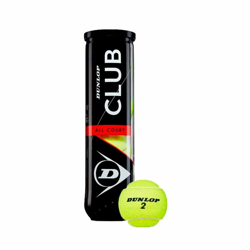 Tennisepallid Dunlop Club AC hind ja info | Välitennise tooted | kaup24.ee