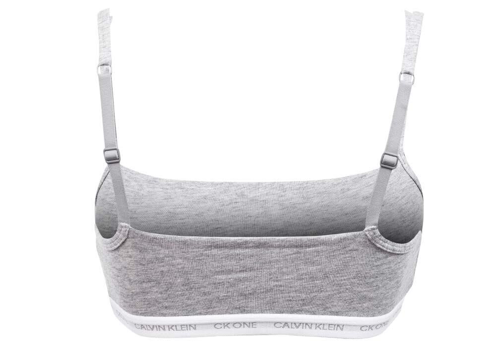 Naiste rinnahoidja Calvin Klein, 2 tk UNLINED BRALETTE GREY 000QF6040E 8HT 26068 hind ja info | Rinnahoidjad | kaup24.ee