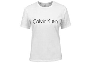 Naiste T-särk Calvin Klein T-SHIRT SS NECK CREW WHITE QS6105E 100 26325 hind ja info | Naiste T-särgid | kaup24.ee