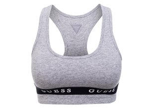 Женский бюстгальтер Guess Aline Top Eco Stretch Grey O1GA44KABR0 LMGY 25937 цена и информация | Спортивные бюстгальтеры | kaup24.ee