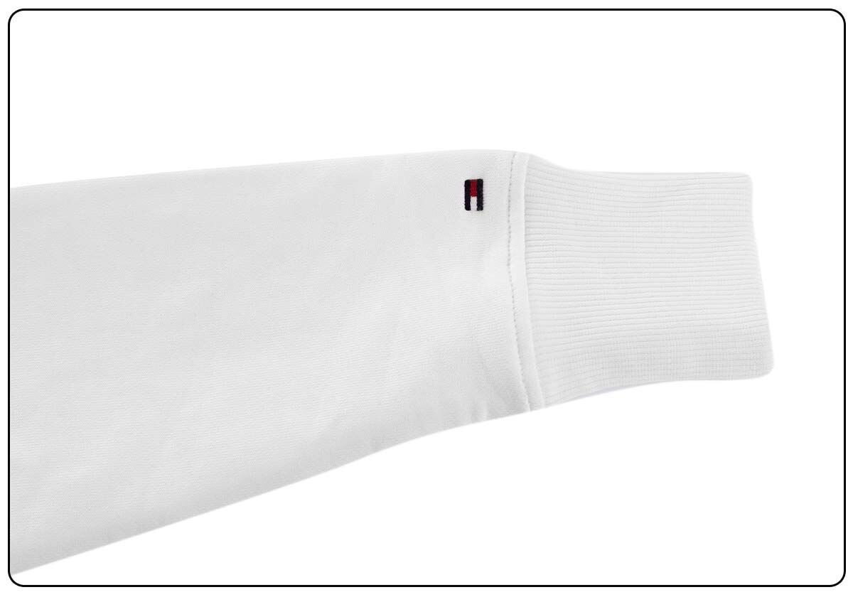 Naiste dressipluus Tommy Hilfiger TH ESS HILFIGER C-NK SWEATSHIRT WHITE WW0WW28220 YBR 25586 цена и информация | Naiste kampsunid | kaup24.ee