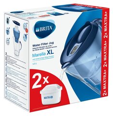 BRITA filterkann MARELLA XL 3.5L MEMO +2tk Maxtra+ hind ja info | Filterkannud ja filtrid | kaup24.ee