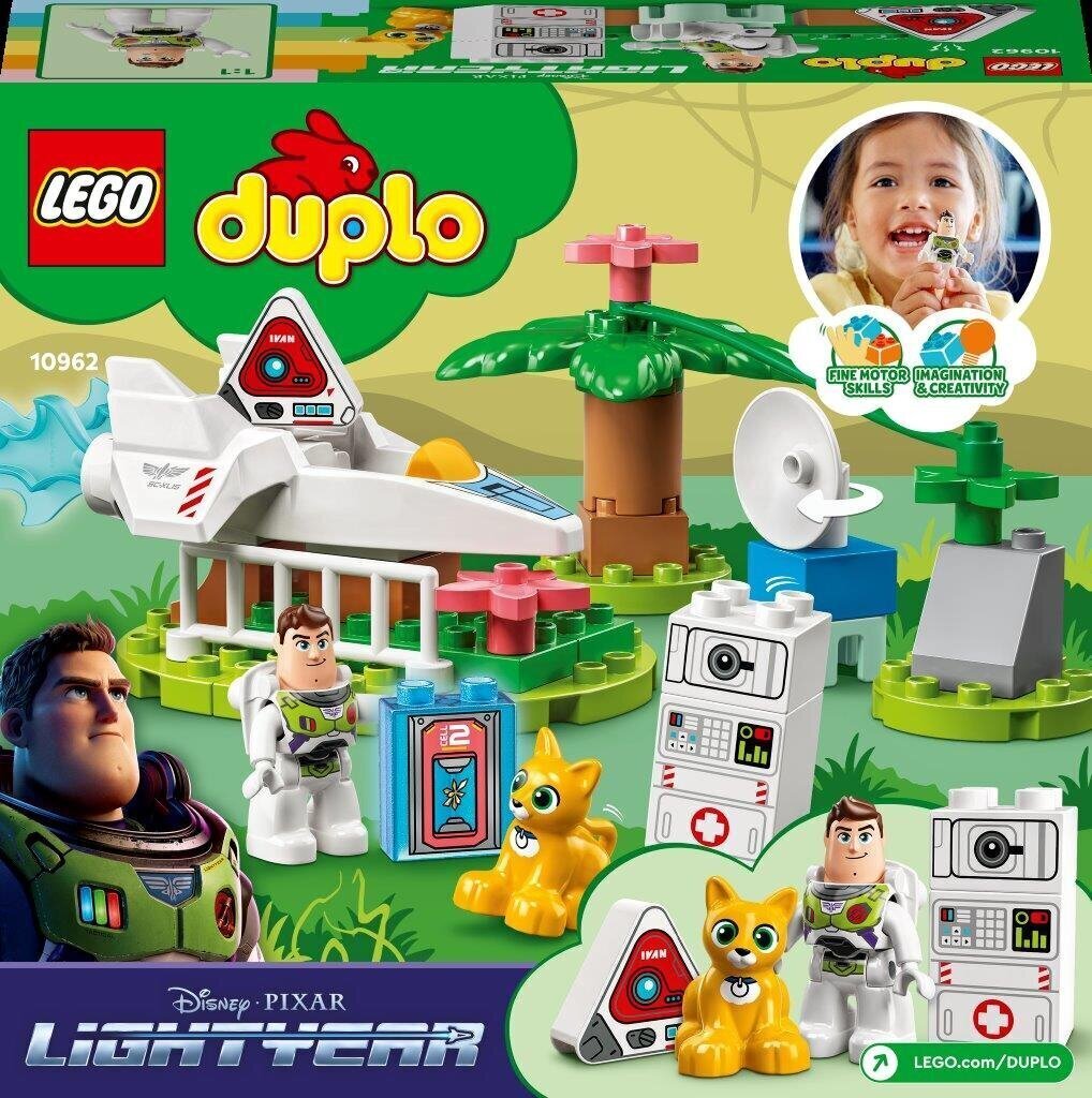 10962 LEGO® DUPLO | Disney baasi valgusaasta planeedi missioon hind ja info | Klotsid ja konstruktorid | kaup24.ee