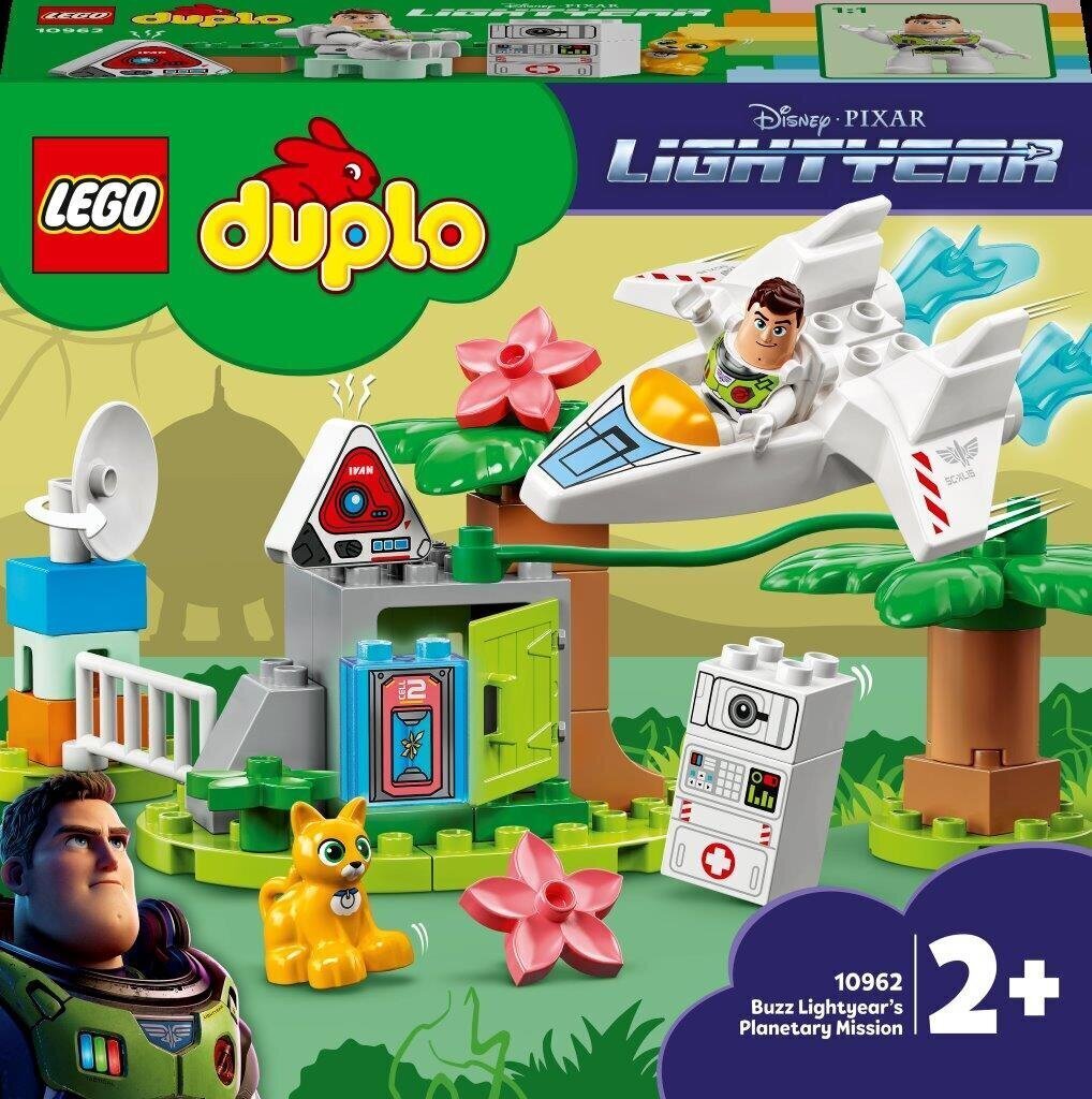 10962 LEGO® DUPLO | Disney baasi valgusaasta planeedi missioon цена и информация | Klotsid ja konstruktorid | kaup24.ee