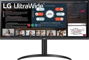  LG 34WP550-B, 34" цена и информация | LG Мониторы, стойки для мониторов | kaup24.ee