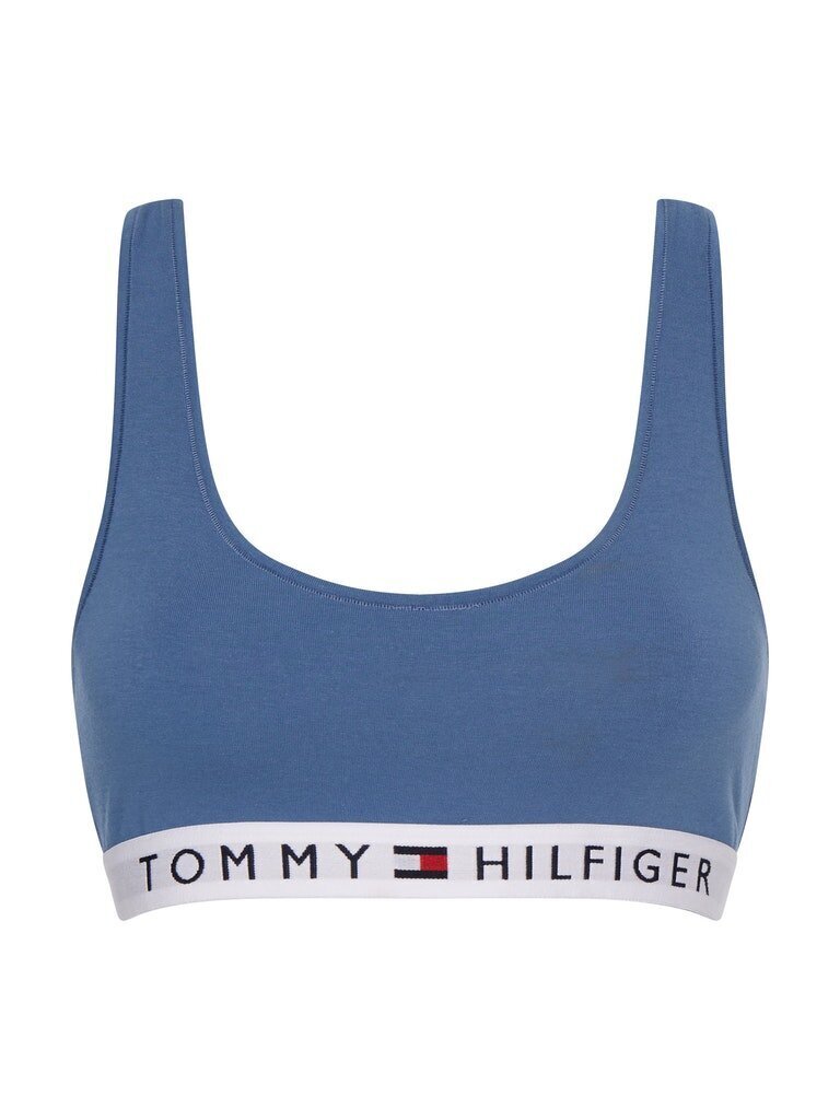 TOMMY HILFIGER naiste rinnahoidja BRALETTE, sinine UW0UW02037 C4Q 42282 hind ja info | Rinnahoidjad | kaup24.ee