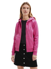 Tommy Hilfiger naiste dressipluus TJW REGULAR HOODIE ZIP THROUGH, fuksia DW0DW10135 VTC 41685 цена и информация | Женские кофты | kaup24.ee