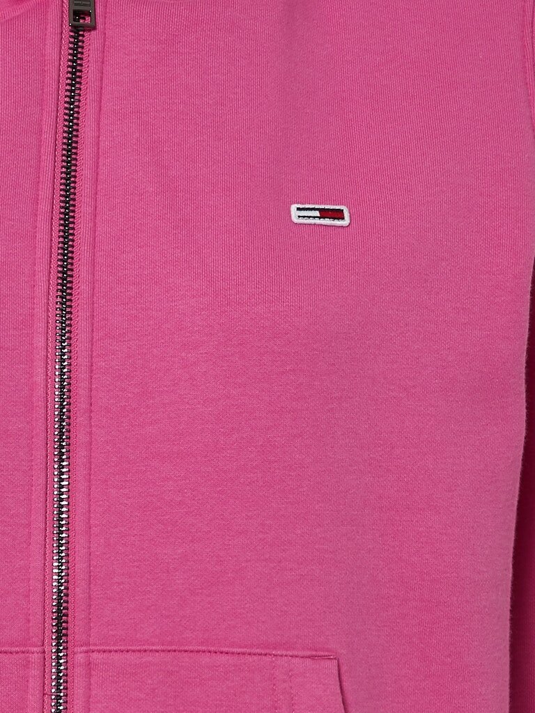 Tommy Hilfiger naiste dressipluus TJW REGULAR HOODIE ZIP THROUGH, fuksia DW0DW10135 VTC 41685 цена и информация | Naiste kampsunid | kaup24.ee