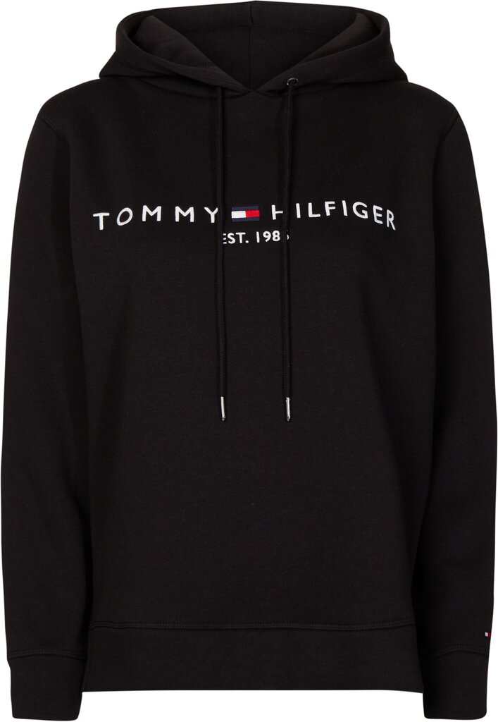 Tommy Hilfiger naiste dressipluus HERITAGE HILFIGER HOODIE LS, must WW0WW31998 BDS 42153 цена и информация | Naiste kampsunid | kaup24.ee