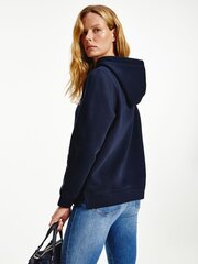 Tommy Hilfiger naiste dressipluus HERITAGE HILFIGER HOODIE LS, tumesinine WW0WW31998 DW5 42150 цена и информация | Женские кофты | kaup24.ee