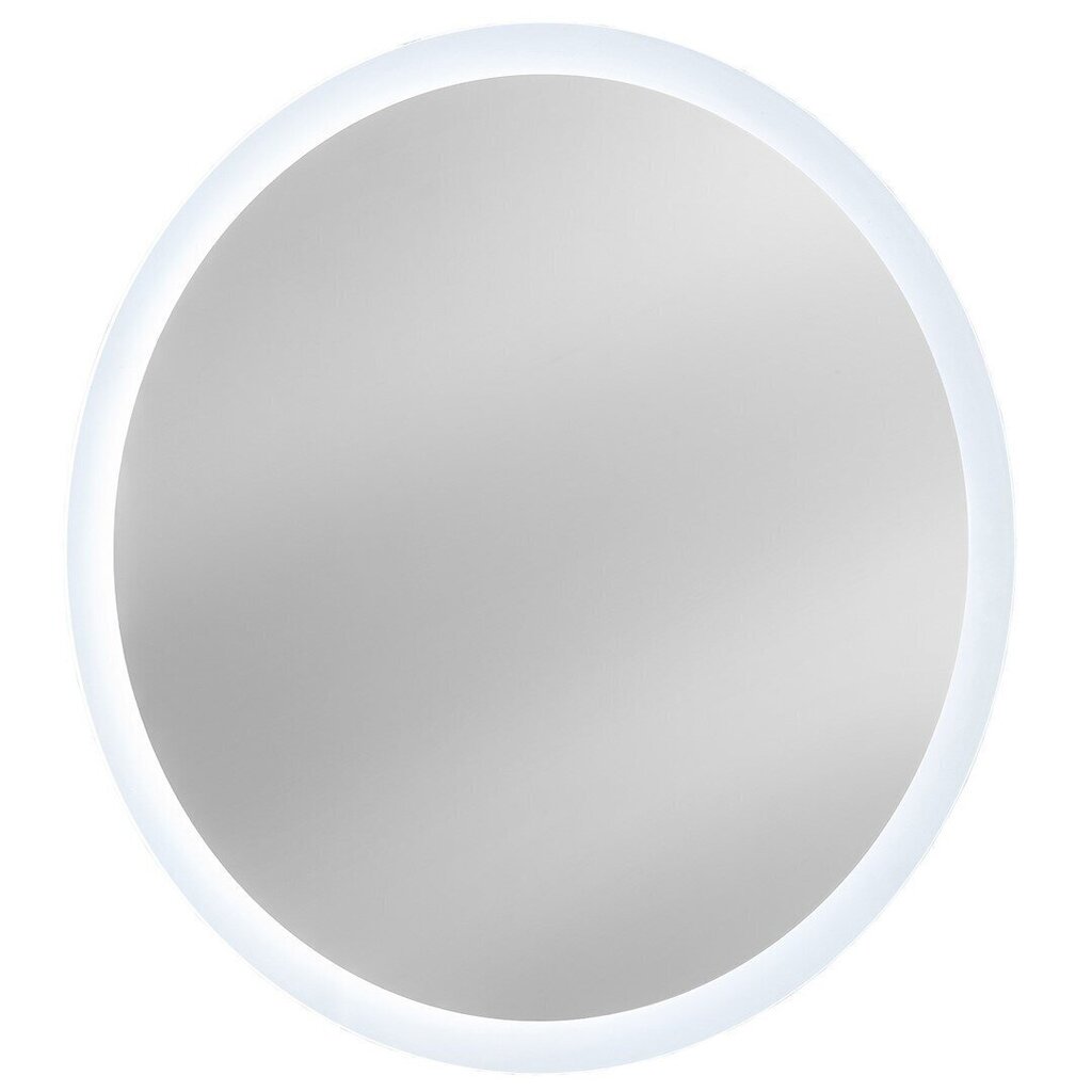 Vannitoa peegel Hakano Gennie, 60x60 cm, valge hind ja info | Vannitoa peeglid | kaup24.ee
