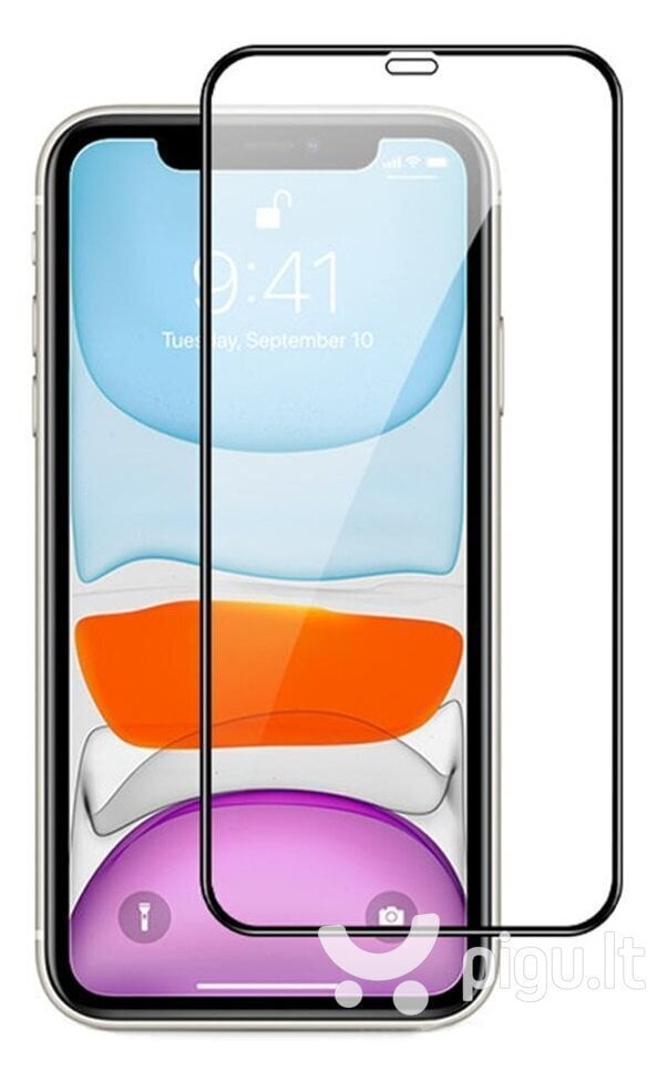 Kaitseklaas 5D Full Glue sobib iPhone 12 / 12 Pro Privacy hind ja info | Ekraani kaitsekiled | kaup24.ee