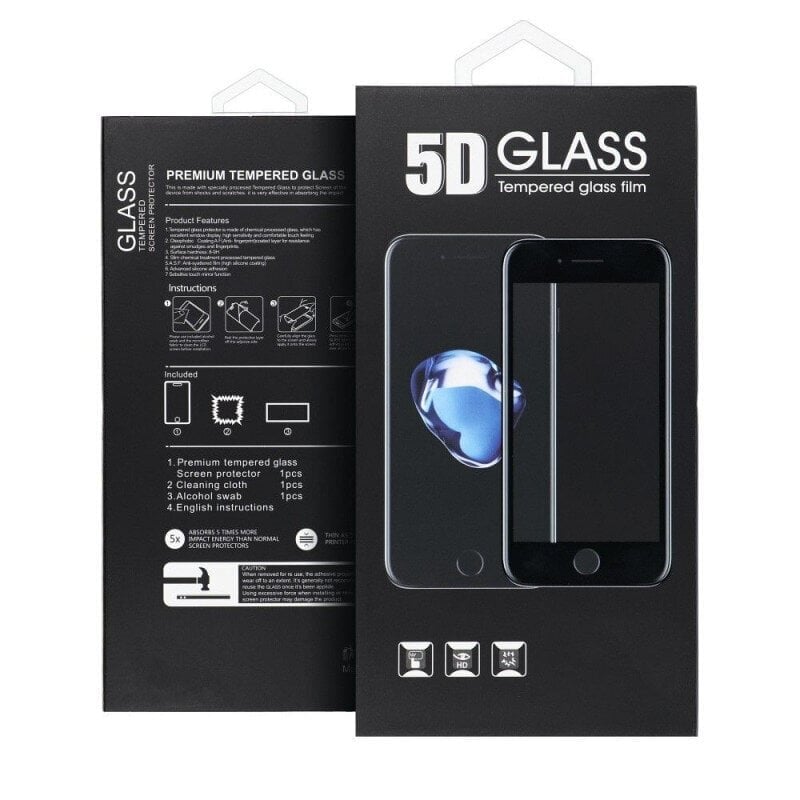 Kaitseklaas 5D Full Glue sobib iPhone 7 / 8 / SE 2020 / SE 2022 4.7" Privacy цена и информация | Ekraani kaitsekiled | kaup24.ee