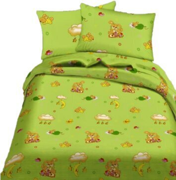 Laste voodipesu komplekt 100 x 120 cm, 100% puuvill hind | kaup24.ee