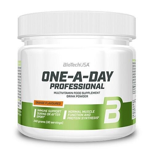 Toidulisand Biotech One A Day Professional 240 g. hind ja info | Vitamiinid | kaup24.ee