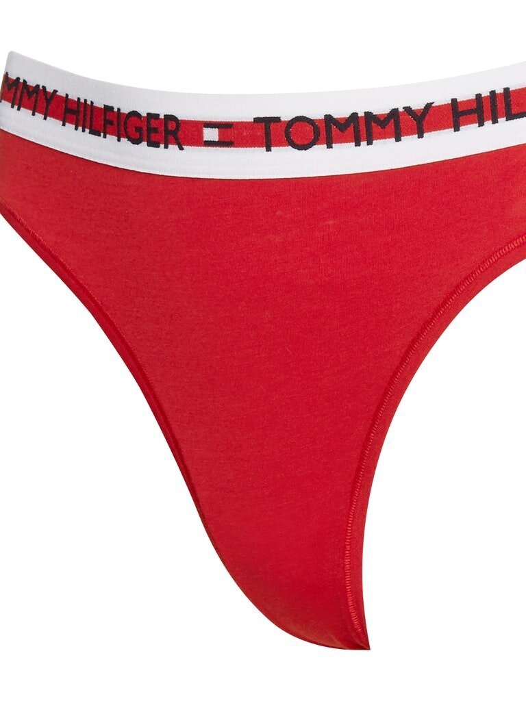 Tommy Hilfiger naiste stringid THONG, punane UW0UW02458 XLG 41819 hind ja info | Naiste aluspüksid | kaup24.ee