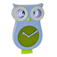 Детские маятниковые часы Сова WILLY цена и информация | Часы | kaup24.ee