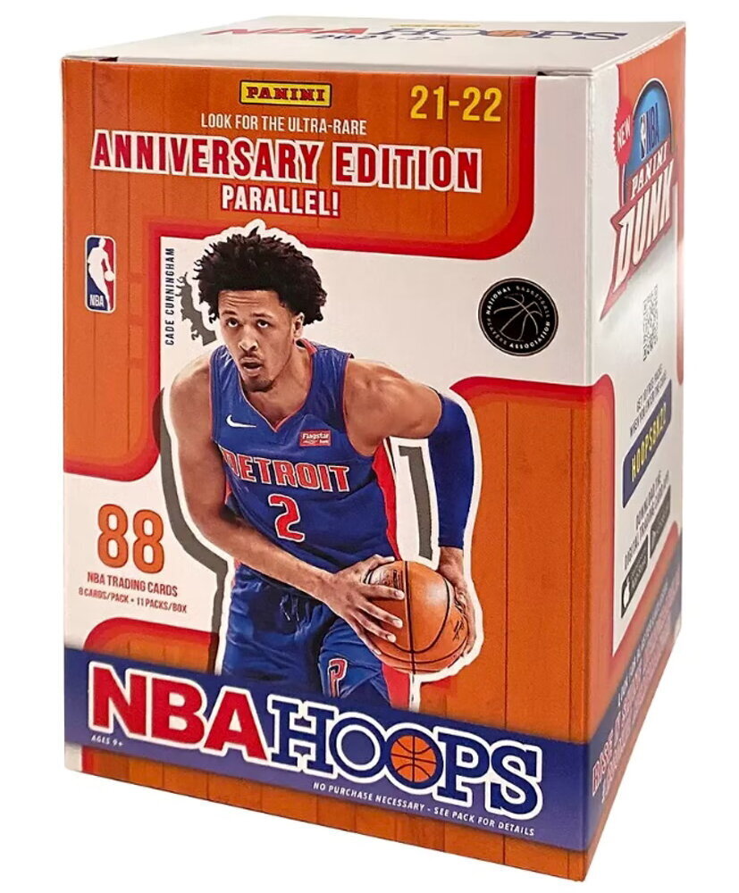 Korvpallikaardid Panini NBA Hoops 2021/2022 Blaster Box цена и информация | Hobikaardid | kaup24.ee