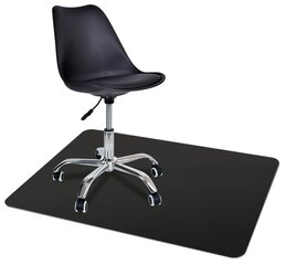 Kaitsev matt tooli all 140x100- 0,5 mm must hind ja info | Kontoritoolid | kaup24.ee