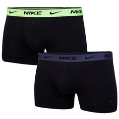 NIKE meeste aluspüksid, 2 paari, TRUNK 2PK, must, 0000KE1085 M1C 40639 hind ja info | Meeste aluspesu | kaup24.ee