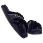 Tommy Hilfiger naiste sussid TH SHINY WEBBING FURRY SLIPPER, must FW0FW06092 BDS 42008 hind ja info | Naiste plätud ja sussid | kaup24.ee