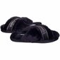 Tommy Hilfiger naiste sussid TH SHINY WEBBING FURRY SLIPPER, must FW0FW06092 BDS 42008 hind ja info | Naiste plätud ja sussid | kaup24.ee