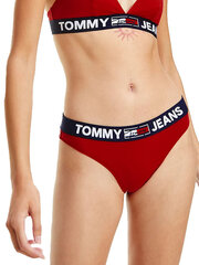 Женские трусики - бикини Tommy Hilfiger, красные UW0UW02773 XLG 42219 цена и информация | набор из 3 хлопковых женских трусиков с рисунком | kaup24.ee