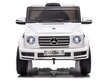 Elektriauto lastele Mercedes G500 valge hind ja info | Laste elektriautod | kaup24.ee