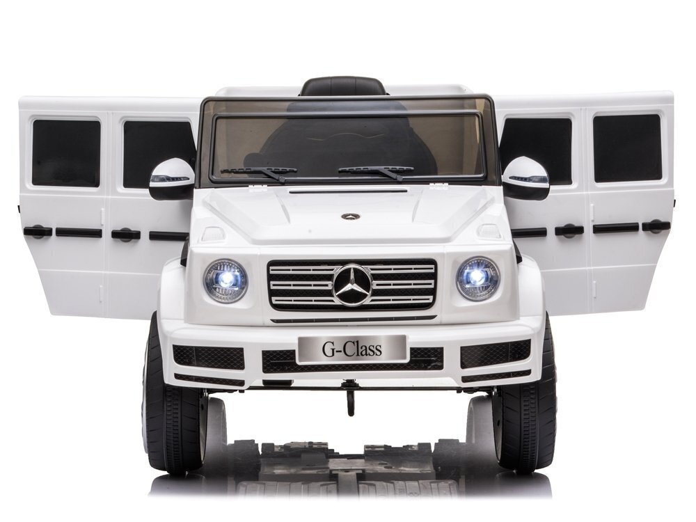 Elektriauto lastele Mercedes G500 valge hind ja info | Laste elektriautod | kaup24.ee