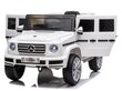 Elektriauto lastele Mercedes G500 valge hind ja info | Laste elektriautod | kaup24.ee