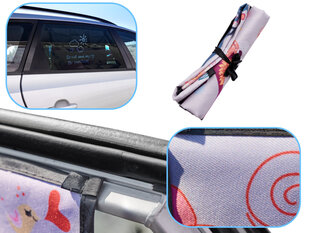 Магнитные шторы на окна автомобиля, олени цена и информация | Lisaseadmed | kaup24.ee
