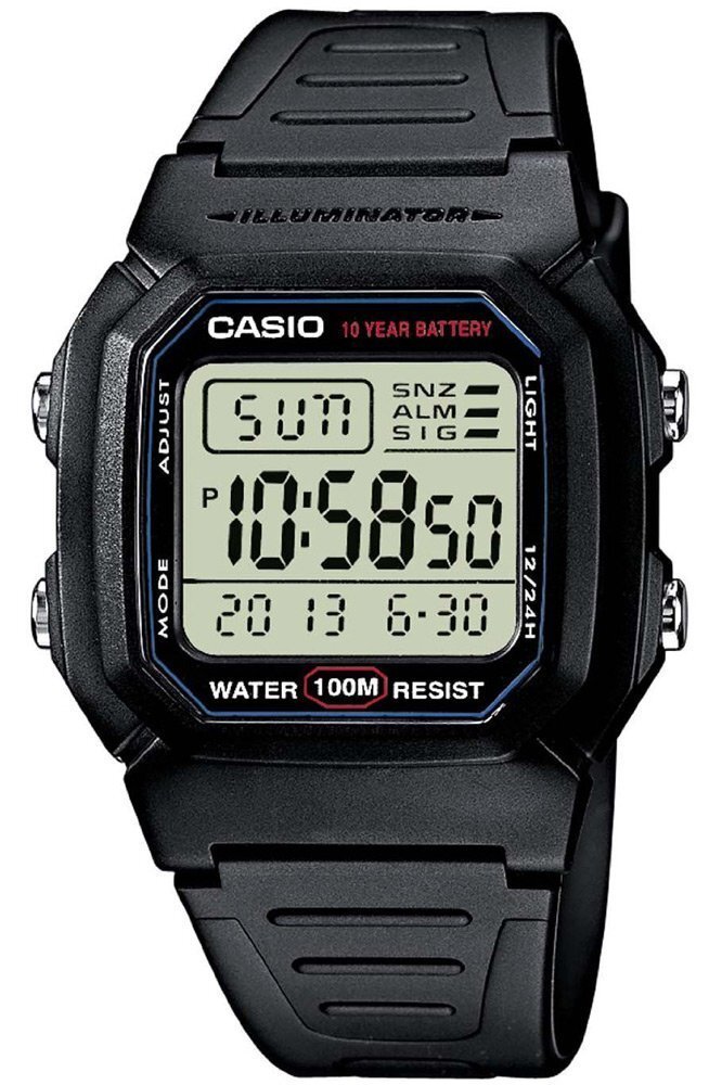 Meeste käekell Casio W-800H-1A hind ja info | Meeste käekellad | kaup24.ee