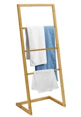Бамбуковая подставка MEKONG 3 вешалки цена и информация | Аксессуары для ванной комнаты | kaup24.ee