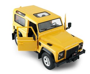 Внедорожник Land Rover Defender 1:14 RTR (на батарейках AA) - желтый цена и информация | Игрушки для мальчиков | kaup24.ee