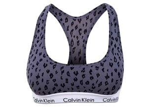 Женский спортивный бюстгальтер Calvin Klein, без подкладки, серый, F3785E JN7 27423 цена и информация | Спортивная одежда для женщин | kaup24.ee