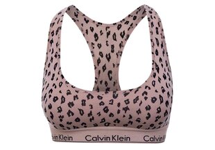 Naiste spordirinnahoidja Bralette Calvin Klein, ilma polsterduseta, beež, F3785E JN6 27474 hind ja info | Rinnahoidjad | kaup24.ee