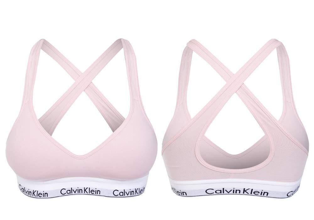 Naiste spordirinnahoidja Bralette LIFT Calvin Klein, roosa, QF1654E 2NT 27662 цена и информация | Rinnahoidjad | kaup24.ee