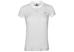 Naiste polosärk Tommy HilfigerHERITAGE SHORT SLEEVE SLIM POLO WHITE 1M57636661 100 27155