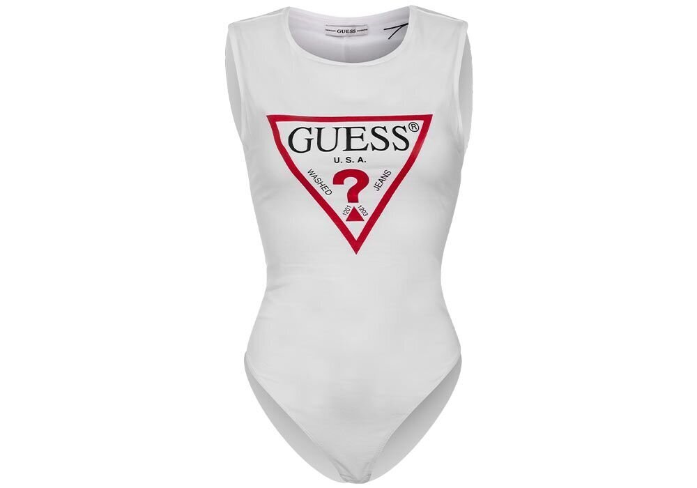 Naiste bodi Guess HELENA BODYSUIT WHITE W1GP36J1311 TWHT 27288 цена и информация | Naiste alussärgid | kaup24.ee