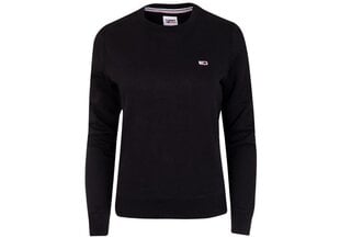 Женская толстовка Tommy Hilfiger TJW REGULAR FLEECE C NECK BLACK DW0DW09227 BDS 27026 цена и информация | Женские кофты | kaup24.ee