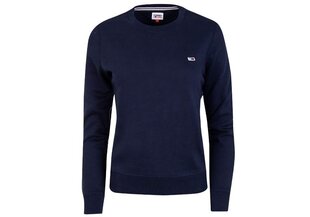 Naiste dressipluus Tommy Hilfiger TJW REGULAR FLEECE C NECK NAVY DW0DW09227 C87 27071 цена и информация | Женские кофты | kaup24.ee